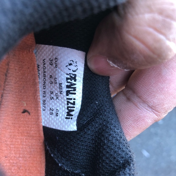 Pearl Izumi I-Beam Mens Cycling Shoes Black White Mesh Low Top Size 39/6.5US - Picture 10 of 12